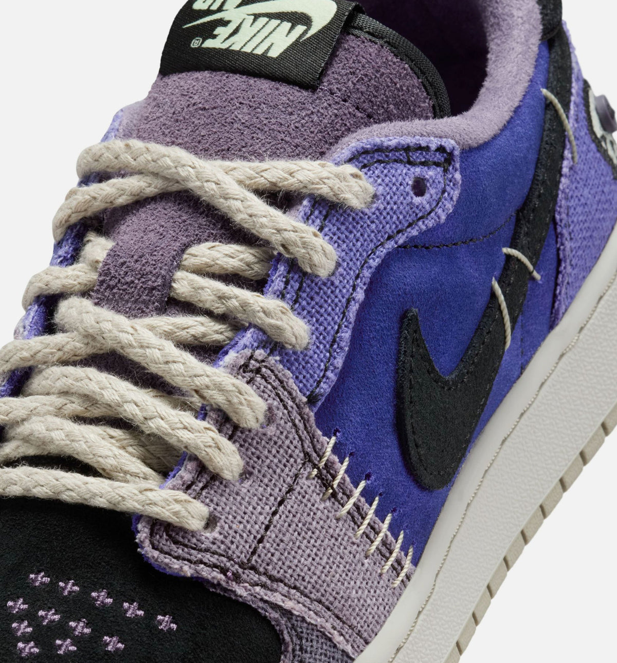 Air Jordan 1 Low OG – Grade School Lifestyle Sneaker (Regency Purple / Dark Raisin)