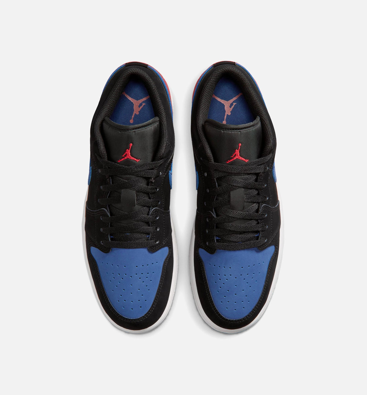 Air Jordan 1 Low – Men's Lifestyle Sneaker (Black / True Blue / Varsity Red)