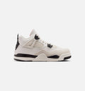 Air Jordan 4 Retro Flight Club – Preschool Lifestyle Sneaker (Sail / Black / University Red)