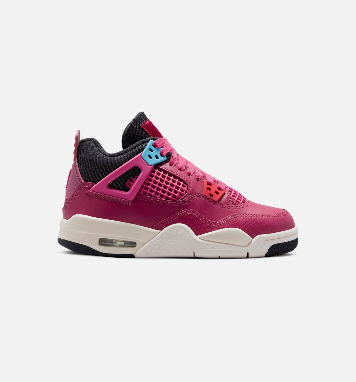 Air Jordan 4 Retro She’s a Star – Grade School Lifestyle Sneaker (Sweet Beet / Desert Pink / Off Noir / Chalk)