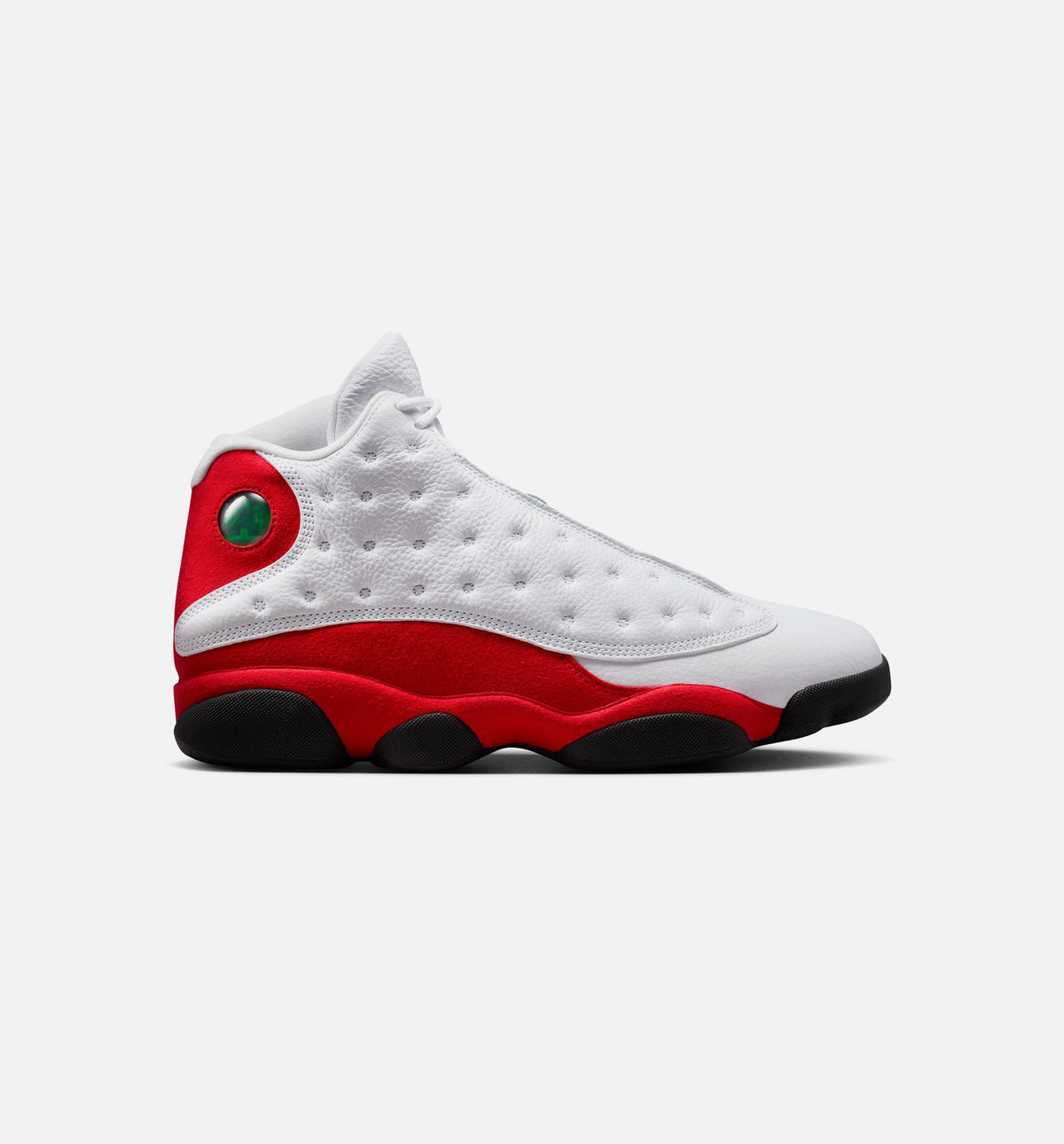 Air Jordan 13 Retro White and University Red – Men's Lifestyle Sneaker (White / Black / True Red)