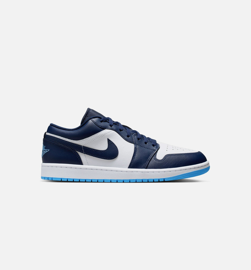 Air Jordan 1 Low – Men's Lifestyle Sneaker (Midnight Navy / University Blue)