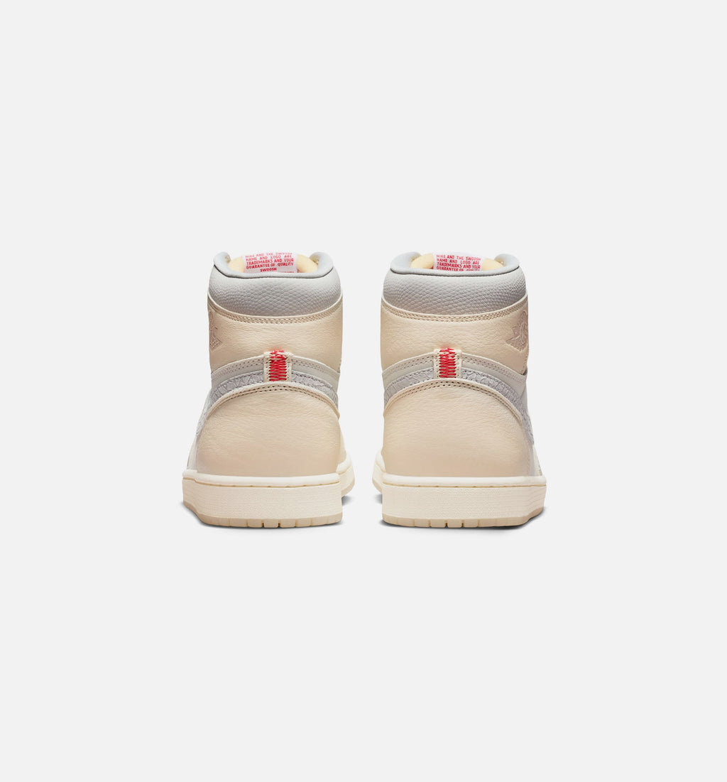 Air Jordan 1 Retro High OG – Men's Lifestyle Sneaker (Sail / University Red / Pale Ivory)
