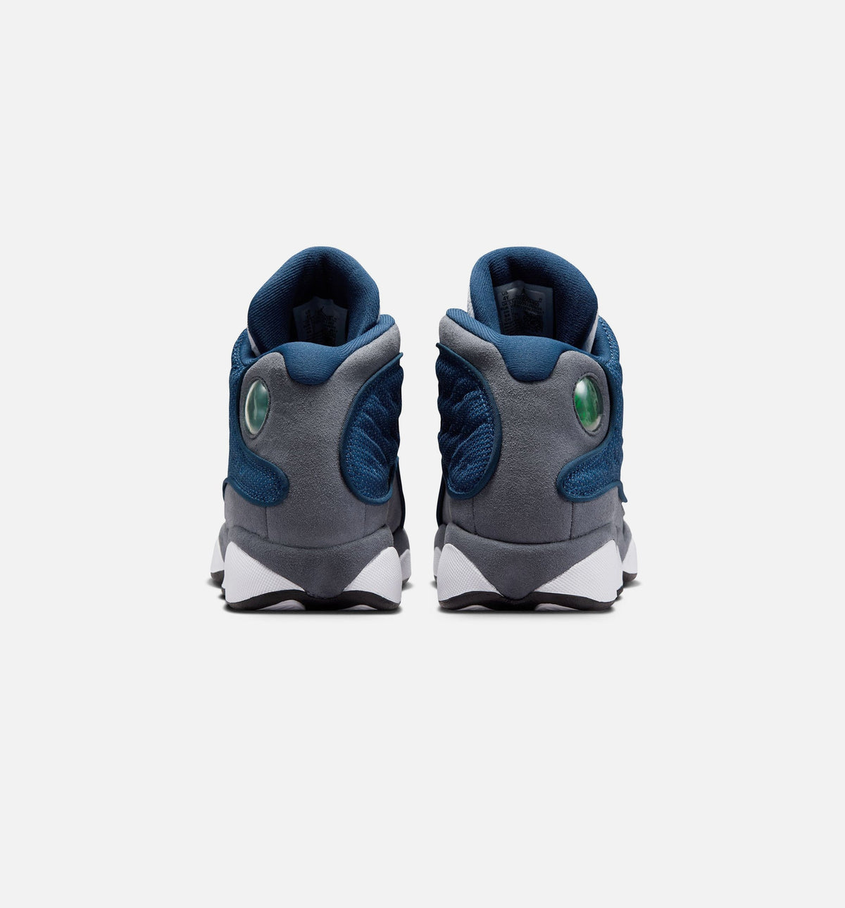 Air Jordan 13 Retro Navy and Flint Grey – Grade School Lifestyle Sneaker (Navy / University Blue / Flint Grey / White)