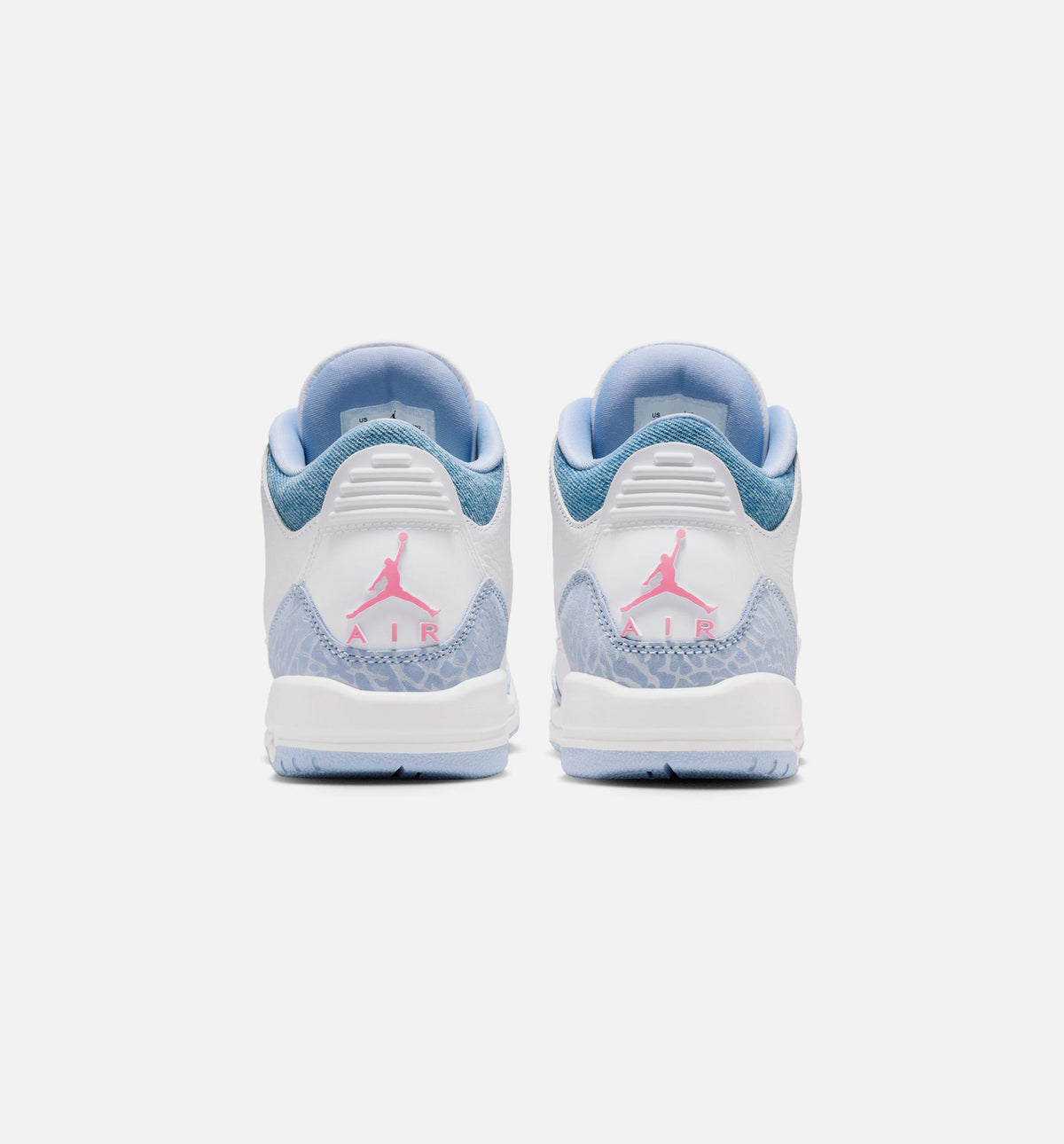 Air Jordan 3 Retro Cobalt Bliss – Grade School Lifestyle Sneaker (White / Cobalt Bliss / Football Grey)