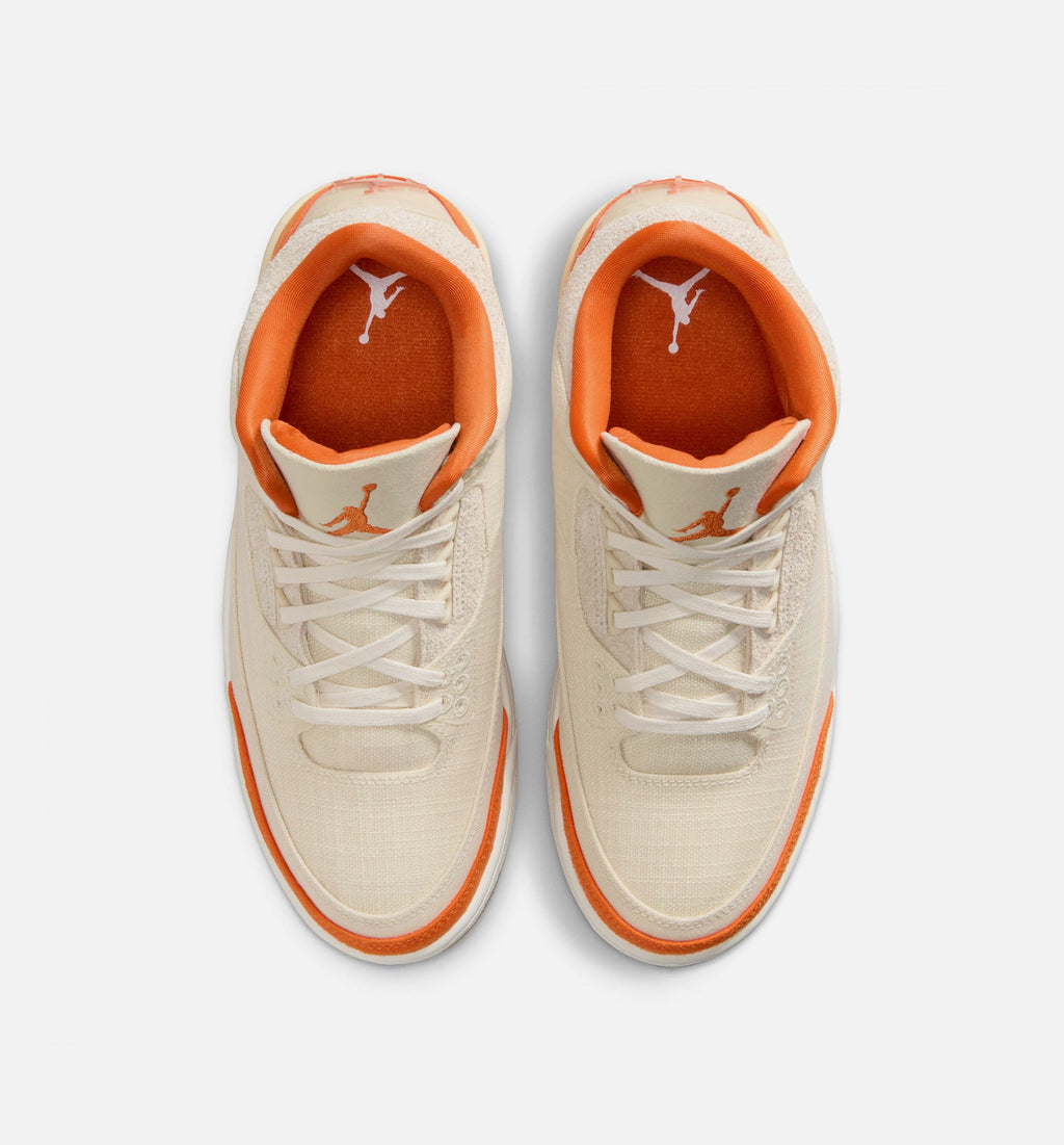 Air Jordan 3 Retro Starfish – Women's Lifestyle Sneaker (Fossil / Starfish / Sail)