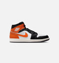 Air Jordan 1 Mid – Men's Lifestyle Sneaker (Starfish / White / Sail / Black)