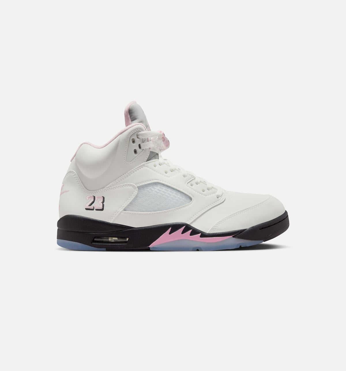 Air Jordan 5 Retro Medium Soft Pink – Men's Lifestyle Sneaker (White / Soft Pink / Black)