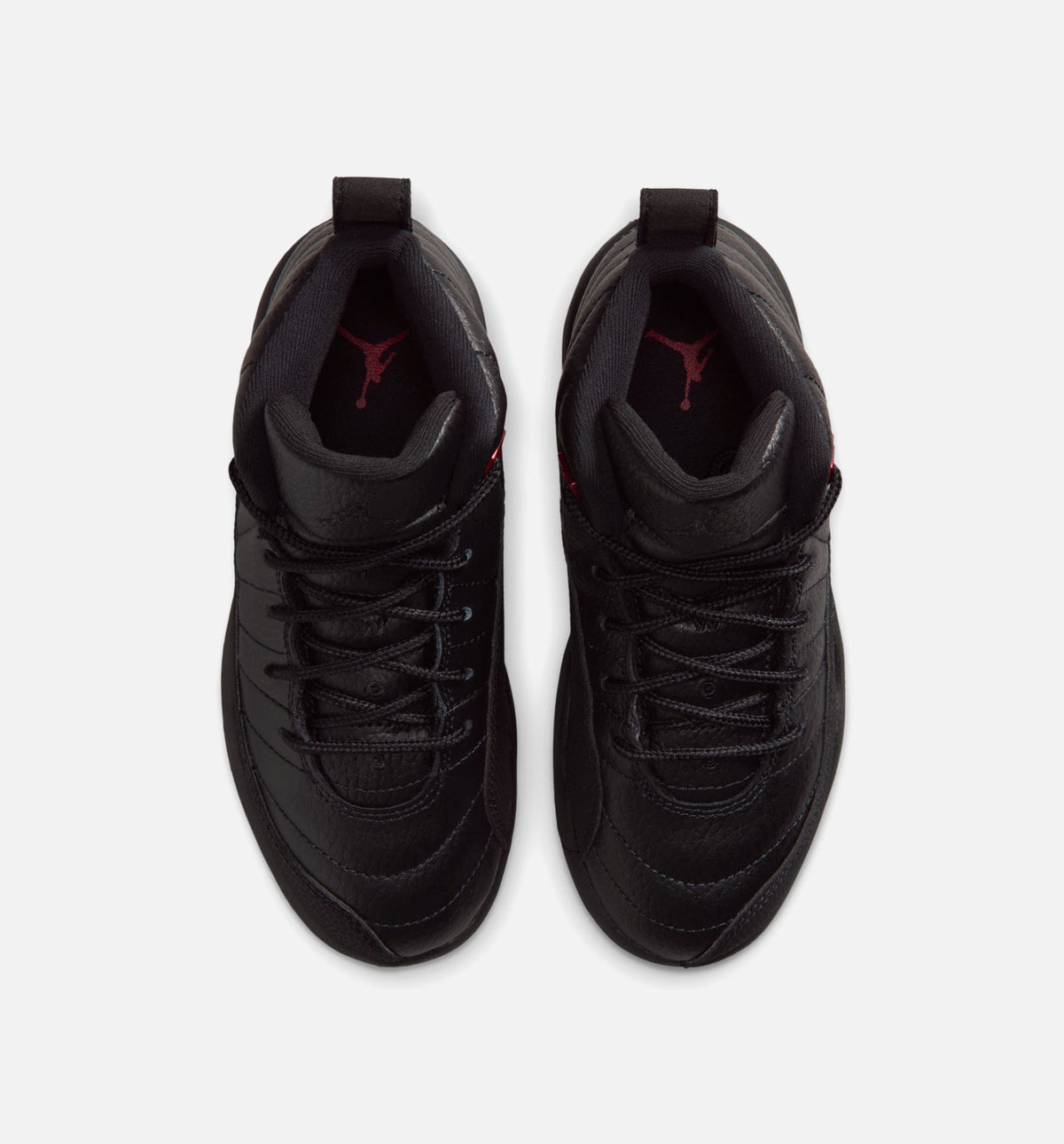 Air Jordan 12 Retro Bloodline – Preschool Lifestyle Sneaker (Black / Varsity Red)