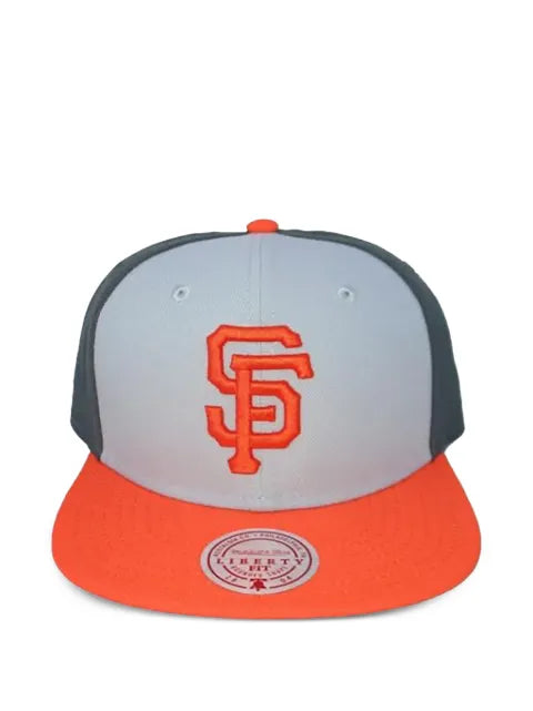 Mitchell & Ness Giants Triple Play Liberty embroidered baseball cap
