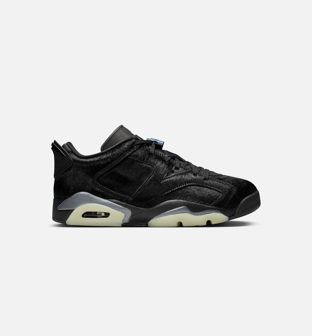 Air Jordan 6 Retro Low Blackout – Women's Lifestyle Sneaker (Black / Black)