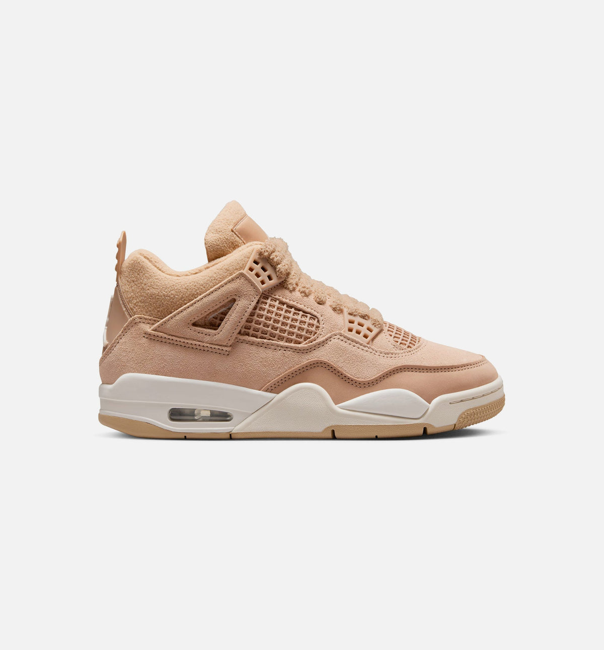 Air Jordan 4 Retro Cozy Girl – Women's Lifestyle Sneaker (Hemp / Light Orewood Brown)