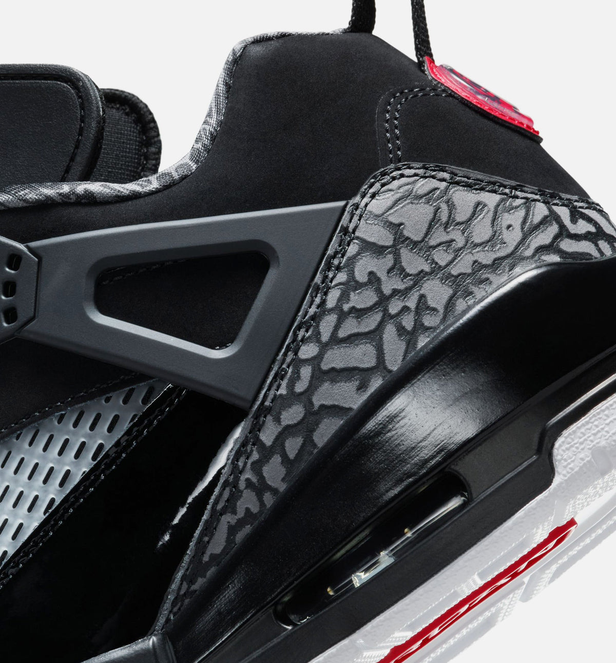 Spizike Low – Men's Lifestyle Sneaker (Black / Classic Green / White / Varsity Red)