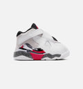 Air Jordan 8 Retro White and True Red – Infant & Toddler Lifestyle Sneaker (White / Black / True Red)