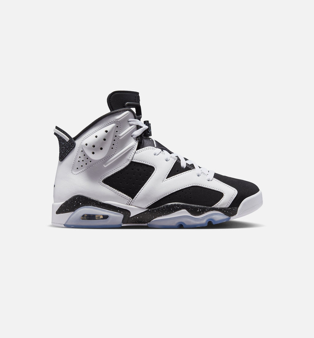 Air Jordan 6 Retro Black and White – Men's Lifestyle Sneaker (Black / White)