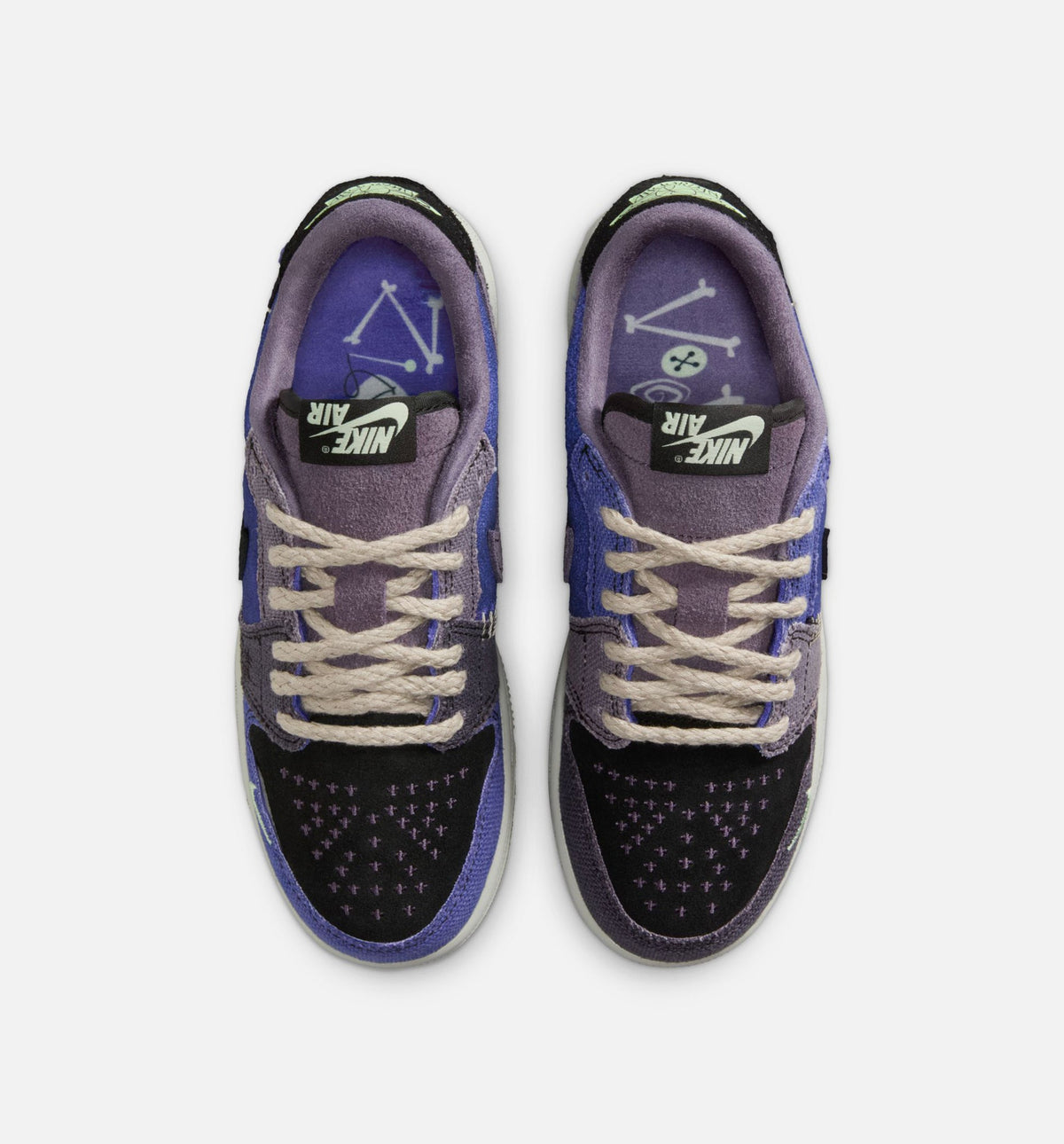 Air Jordan 1 Low OG – Grade School Lifestyle Sneaker (Regency Purple / Dark Raisin)