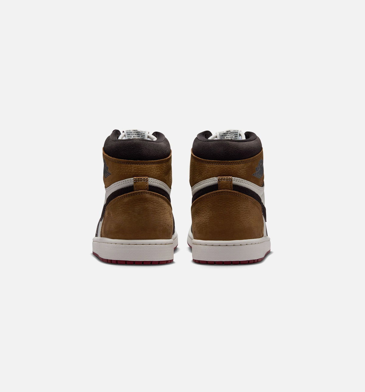 Air Jordan 1 Retro High OG Love Letter – Men's Lifestyle Sneaker (Shadow Brown / Team Red)
