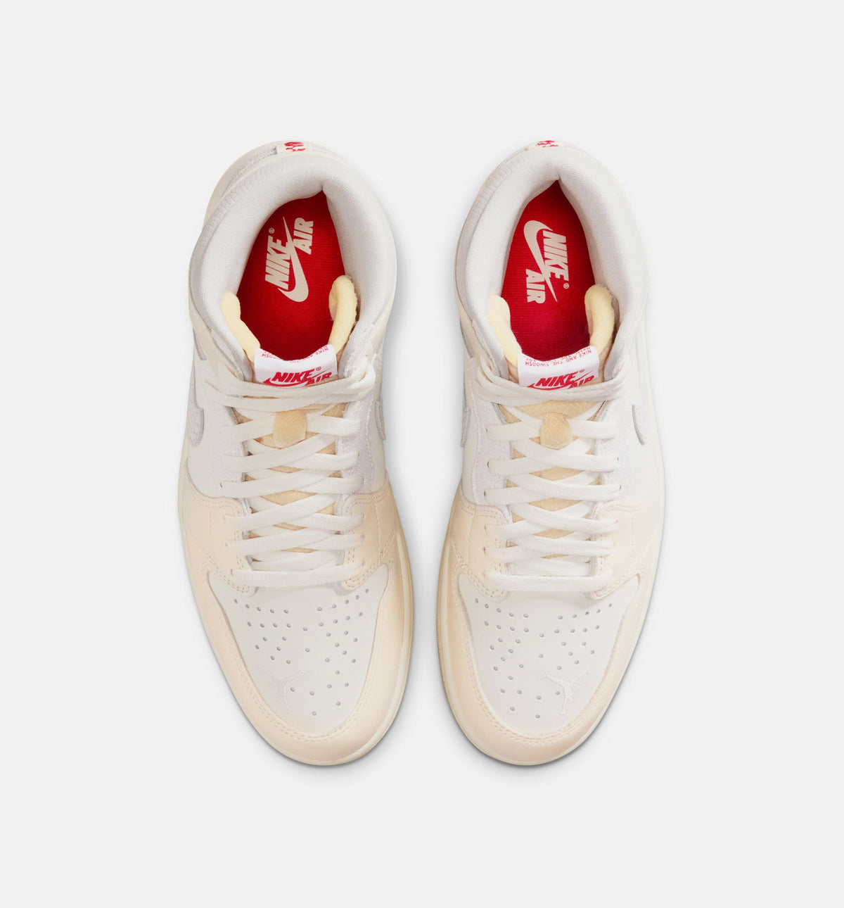 Air Jordan 1 Retro High OG – Men's Lifestyle Sneaker (Sail / University Red / Pale Ivory)