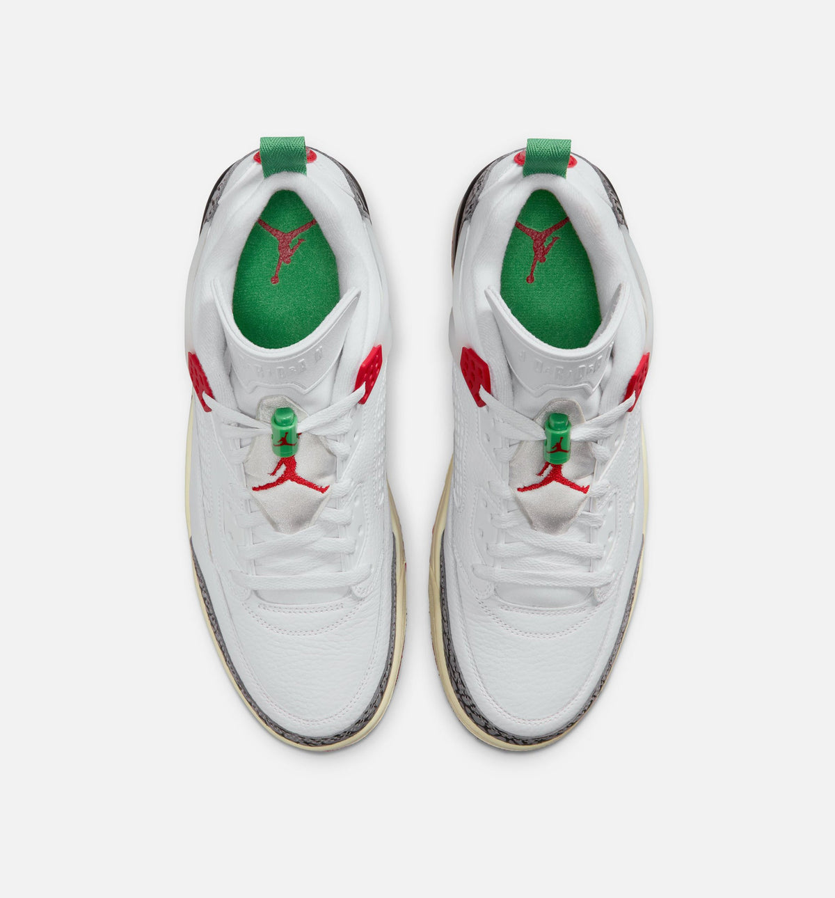 Spizike Low – Men's Lifestyle Sneaker (White / Black / Sail / Varsity Red)