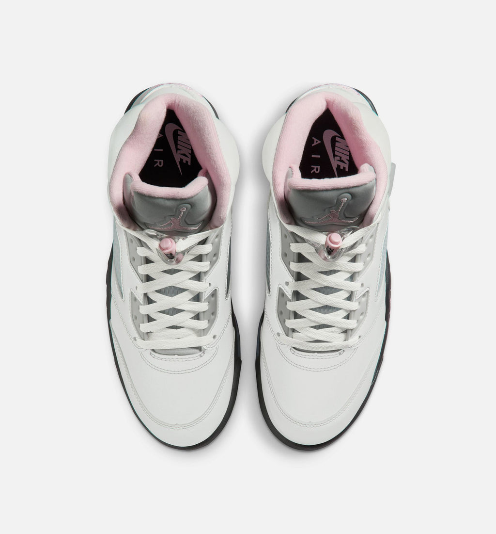 Air Jordan 5 Retro Medium Soft Pink – Men's Lifestyle Sneaker (White / Soft Pink / Black)