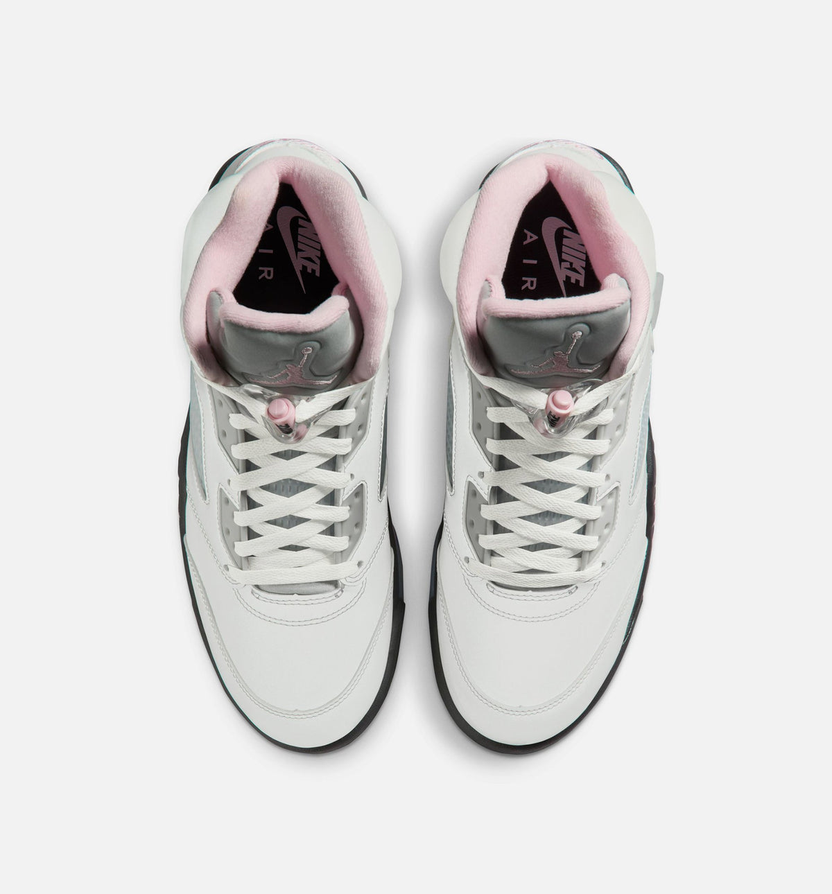 Air Jordan 5 Retro Medium Soft Pink – Men's Lifestyle Sneaker (White / Soft Pink / Black)