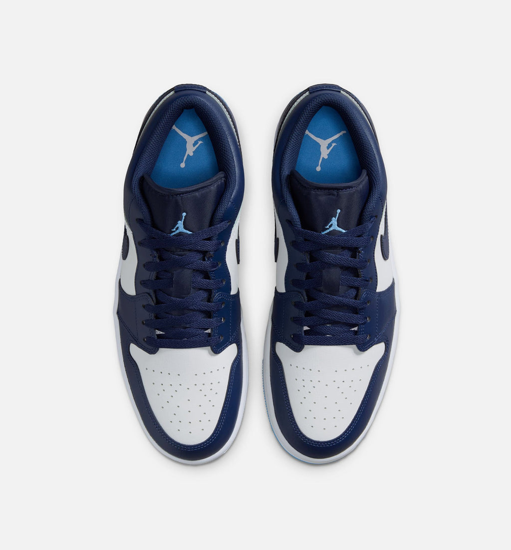 Air Jordan 1 Low – Men's Lifestyle Sneaker (Midnight Navy / University Blue)