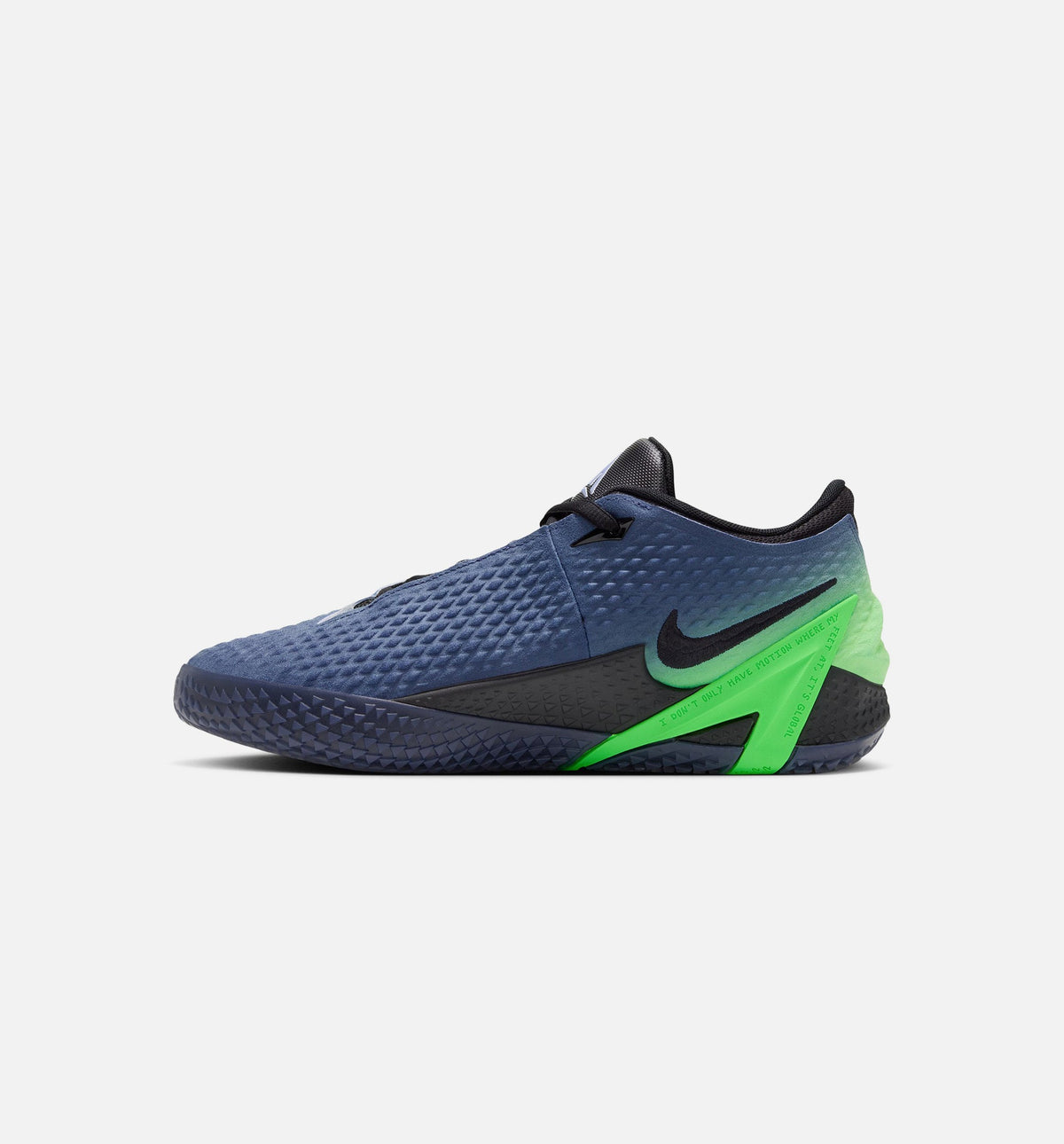 Ja 4 Nightmare – Men's Lifestyle Sneaker (Obsidian / Black / Voltage Green / Metallic Silver)