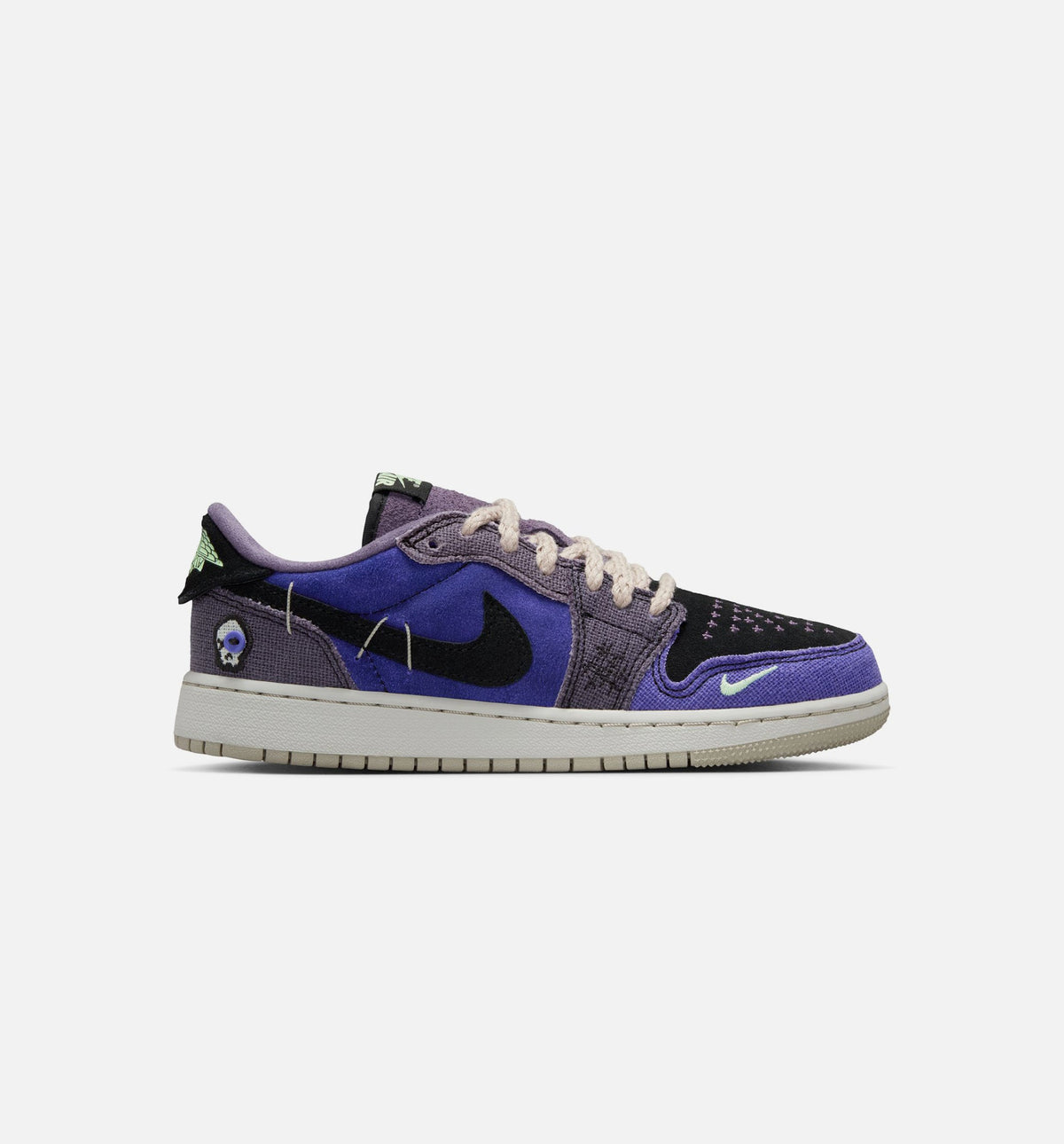 Air Jordan 1 Low OG – Grade School Lifestyle Sneaker (Regency Purple / Dark Raisin)