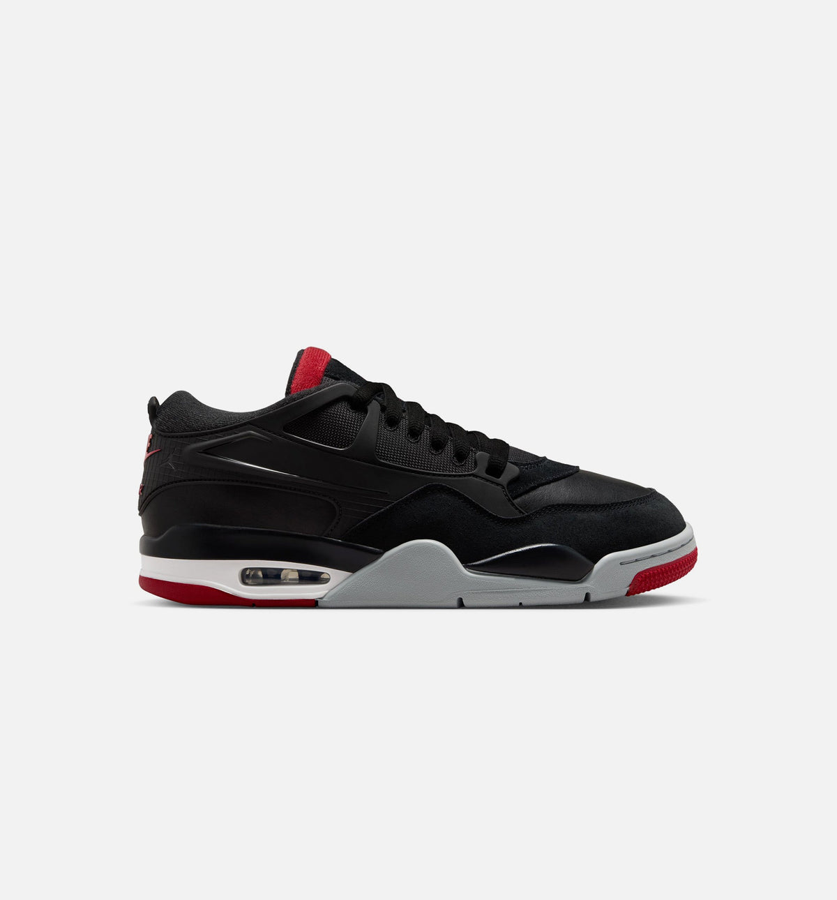 Air Jordan 4 RM – Men's Lifestyle Sneaker (Black / Wolf Grey / White / Varsity Red)
