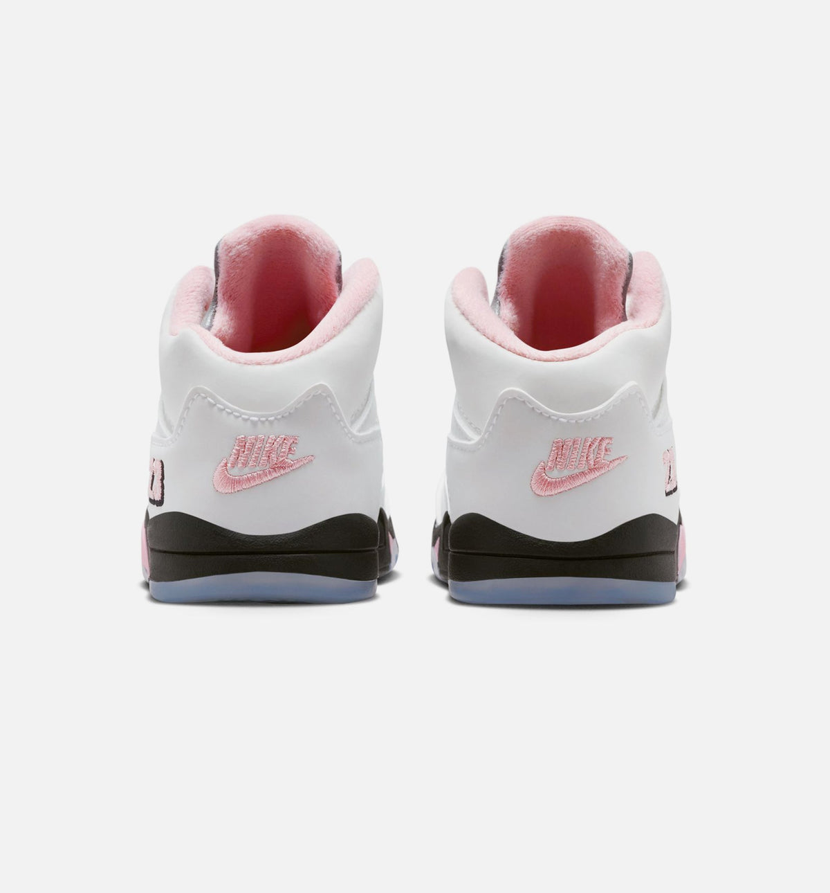 Air Jordan 5 Retro Medium Soft Pink – Infant & Toddler Lifestyle Sneaker (White / Black / Medium Soft Pink)