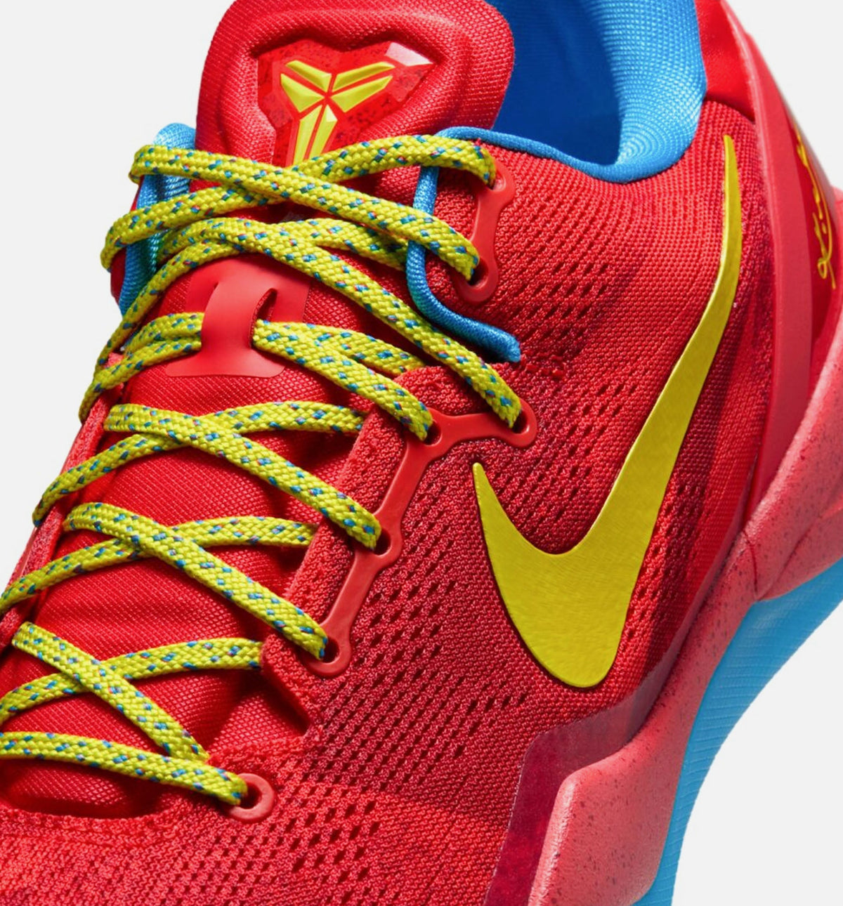 Kobe VIII Protro Year of the Horse – Men's Lifestyle Sneaker (Light Crimson / Vivid Blue / Bright Citron) – Limit 1 Per Customer