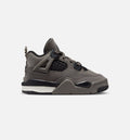 Air Jordan 4 Retro Cave Stone & Black – Infant & Toddler Lifestyle Sneaker (Cave Stone / Black / Moon Particle)
