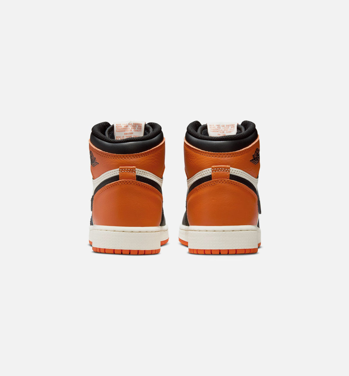 Air Jordan 1 Retro High OG Shattered Backboard – Grade School Lifestyle Sneaker (Black / Starfish)