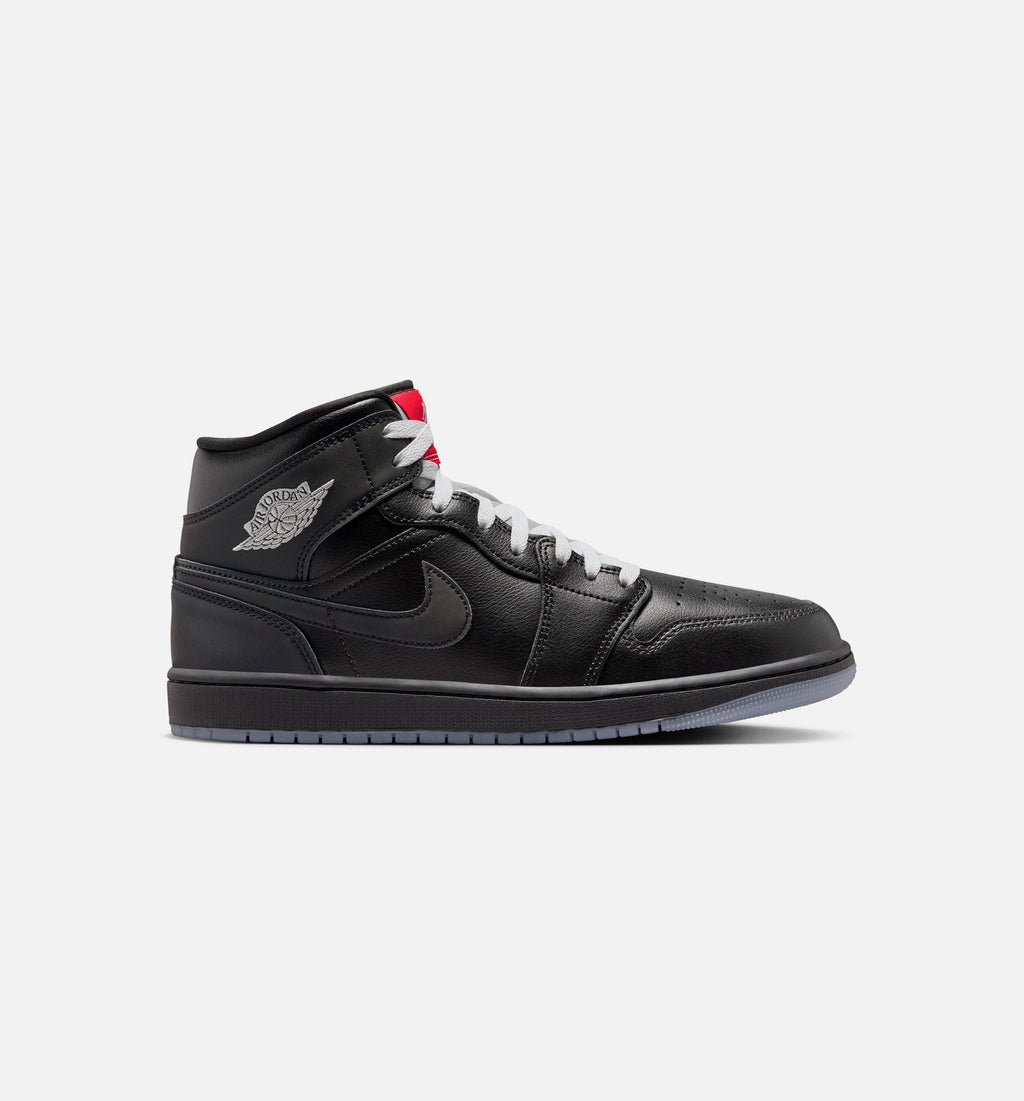 Air Jordan 1 Mid SE – Men's Lifestyle Sneaker (Black / Grey)