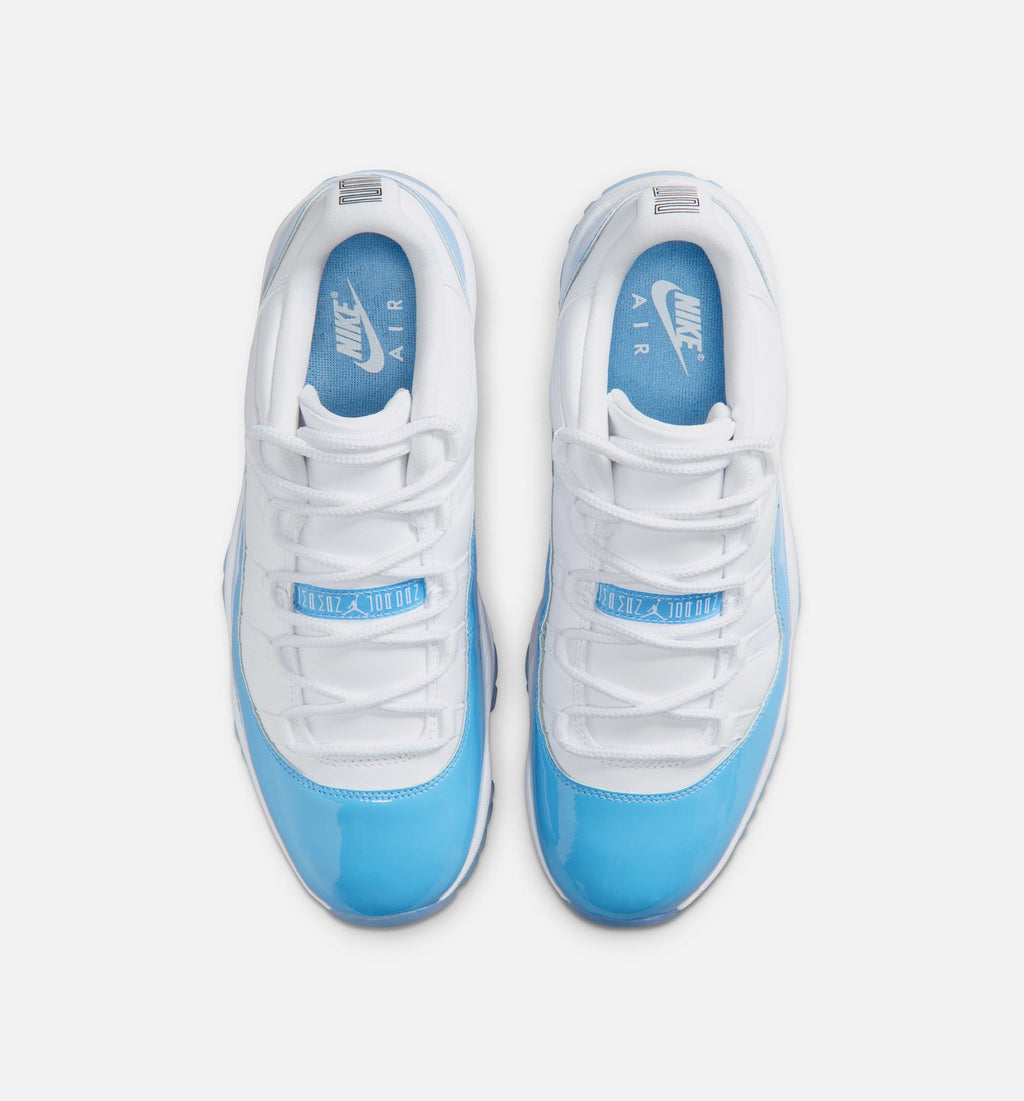 Air Jordan 11 Retro Low University Blue – Men's Lifestyle Sneaker (White / University Blue / Black)