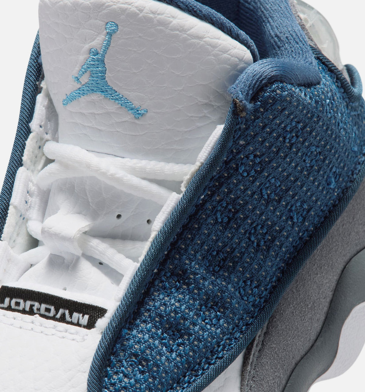 Air Jordan 13 Retro Navy and Flint Grey – Infant & Toddler Lifestyle Sneaker (Navy / University Blue / Flint Grey / White)