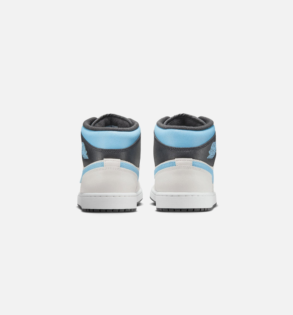 Air Jordan 1 Mid SE – Men's Lifestyle Sneaker (Summit White / Blue Chill / Black)