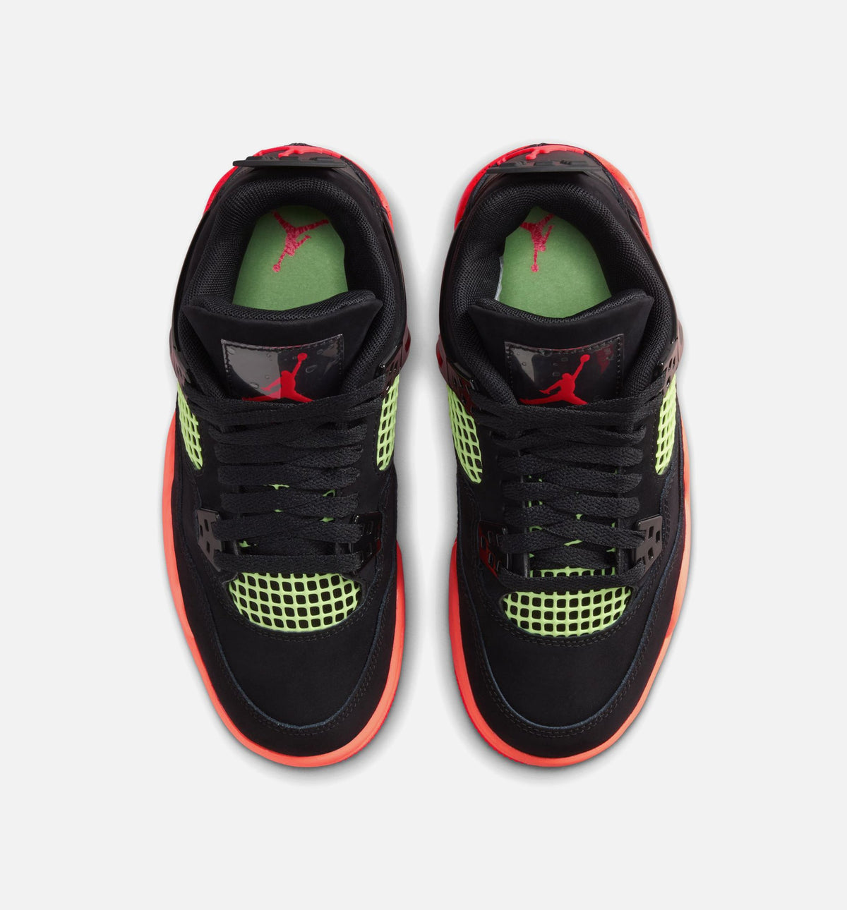 Air Jordan 4 Retro Black Infrared 23 – Grade School Lifestyle Sneaker (Black / Infrared 23 / Bright Mango)