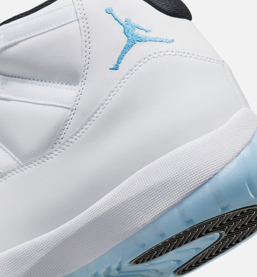 Air Jordan 11 Retro Legend Blue – Men's Lifestyle Sneaker (White / Legend Blue / Black)