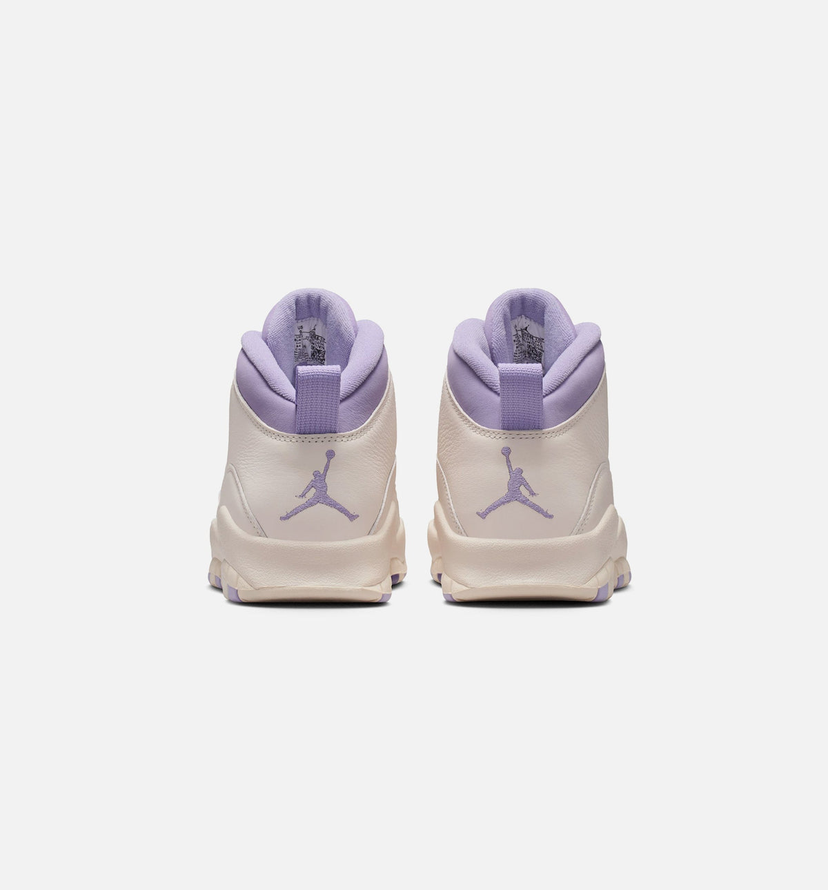Air Jordan 10 Retro Hydrangeas – Women's Lifestyle Sneaker (Chalk / Hydrangeas / Wild Grape)