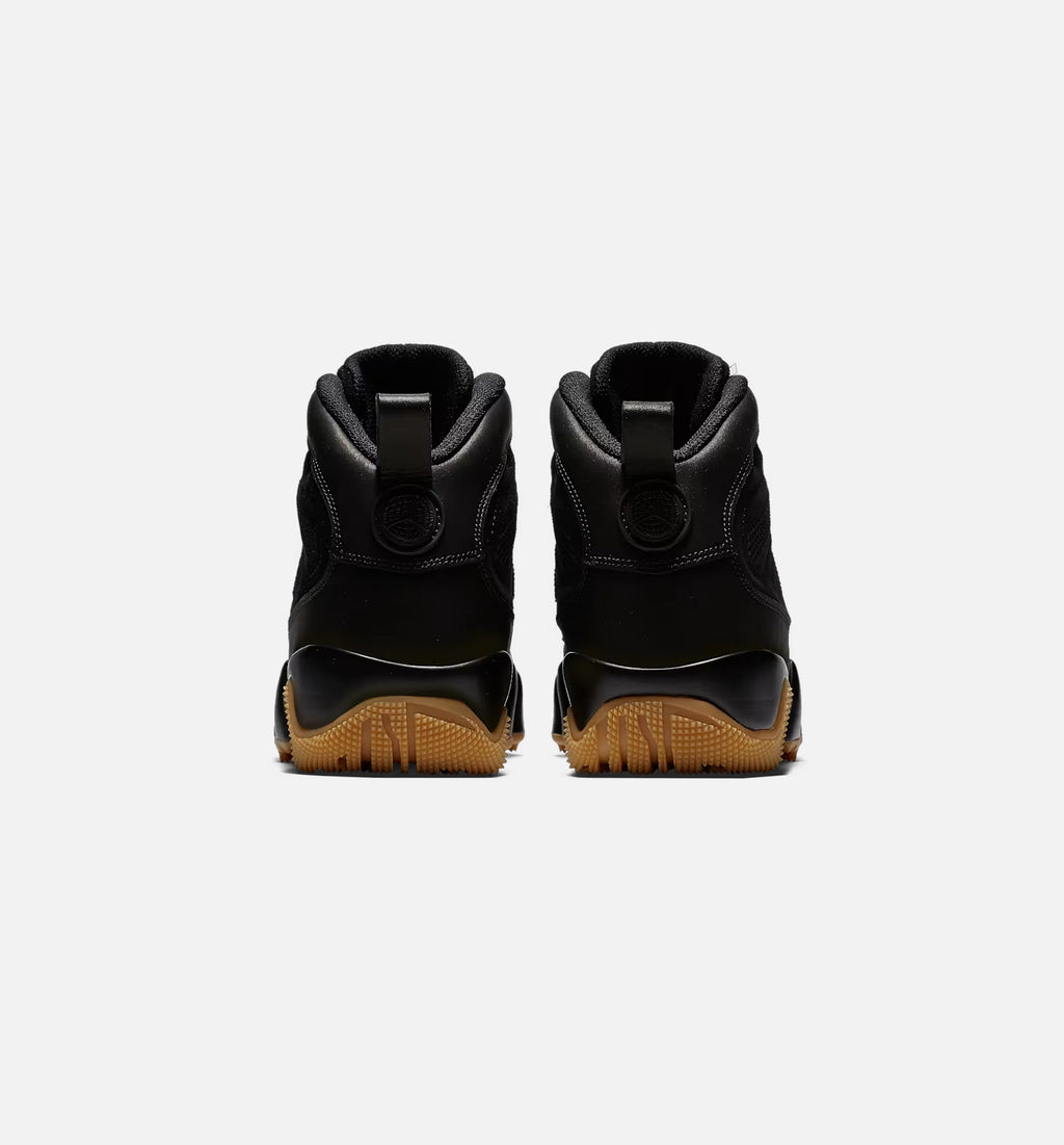 Air Jordan 9 Retro Boot – Men's Lifestyle Boot (Black / Black / Gum Light Brown)