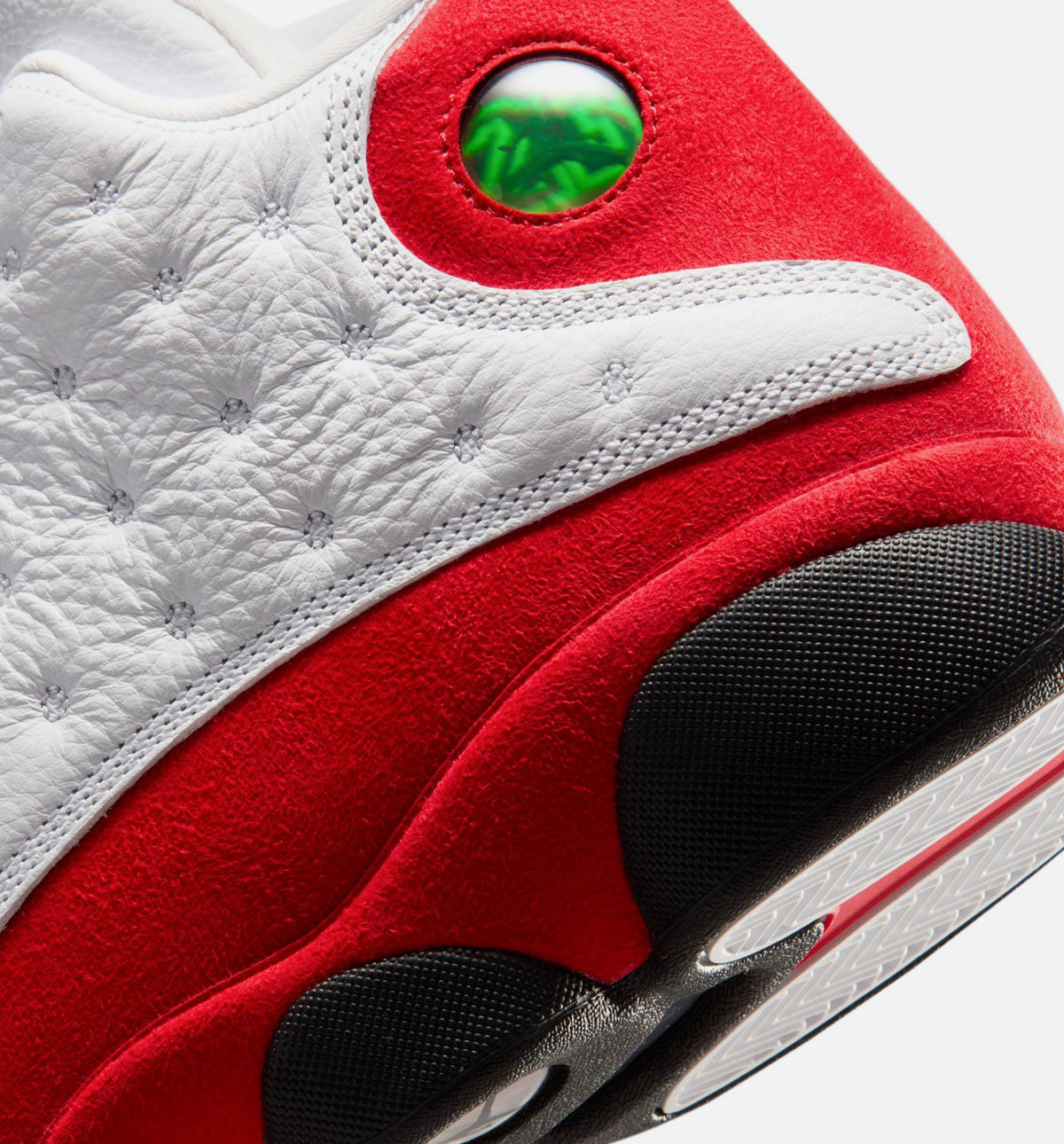 Air Jordan 13 Retro White and University Red – Men's Lifestyle Sneaker (White / Black / True Red)