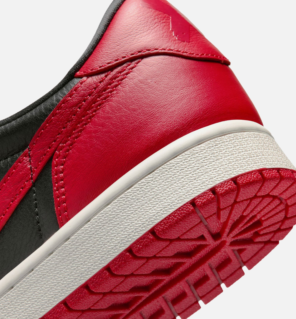 Air Jordan 1 Retro Low OG Banned – Men's Lifestyle Sneaker (Black / Varsity Red)
