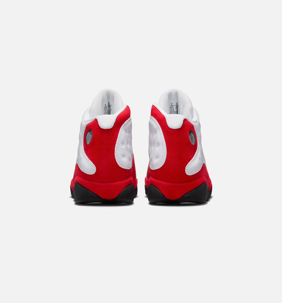 Air Jordan 13 Retro White and University Red – Men's Lifestyle Sneaker (White / Black / True Red)