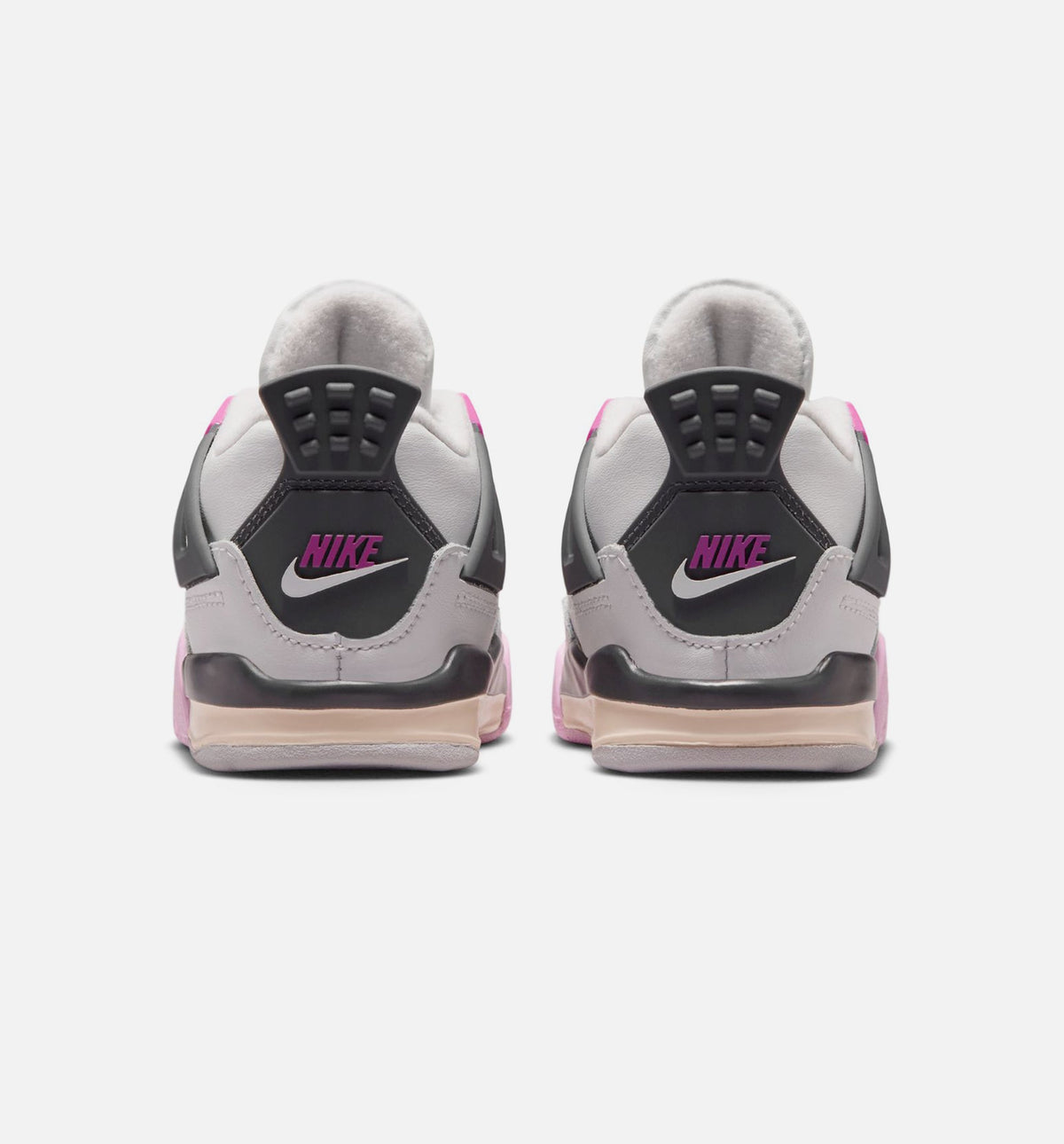 Air Jordan 4 Retro Comic – Infant & Toddler Lifestyle Sneaker (Off White / Fire Pink / Anthracite)