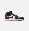 Air Jordan 1 Mid SE – Men's Lifestyle Sneaker (True Red / White / Court Purple / Black)