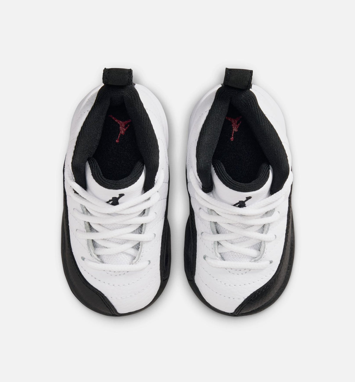 Air Jordan 12 Retro Taxi – Infant & Toddler Lifestyle Sneaker (White / Black / Taxi)