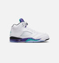Air Jordan 5 Retro Grape – Men's Lifestyle Sneaker (White / New Emerald / Grape Ice / Black)