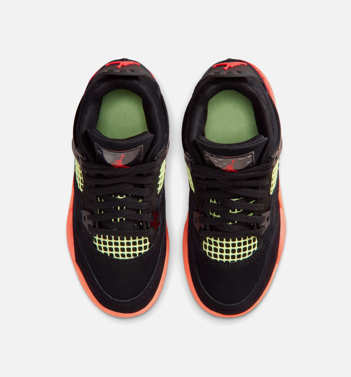 Air Jordan 4 Retro Black Infrared 23 – Preschool Lifestyle Sneaker (Black / Infrared 23 / Bright Mango)