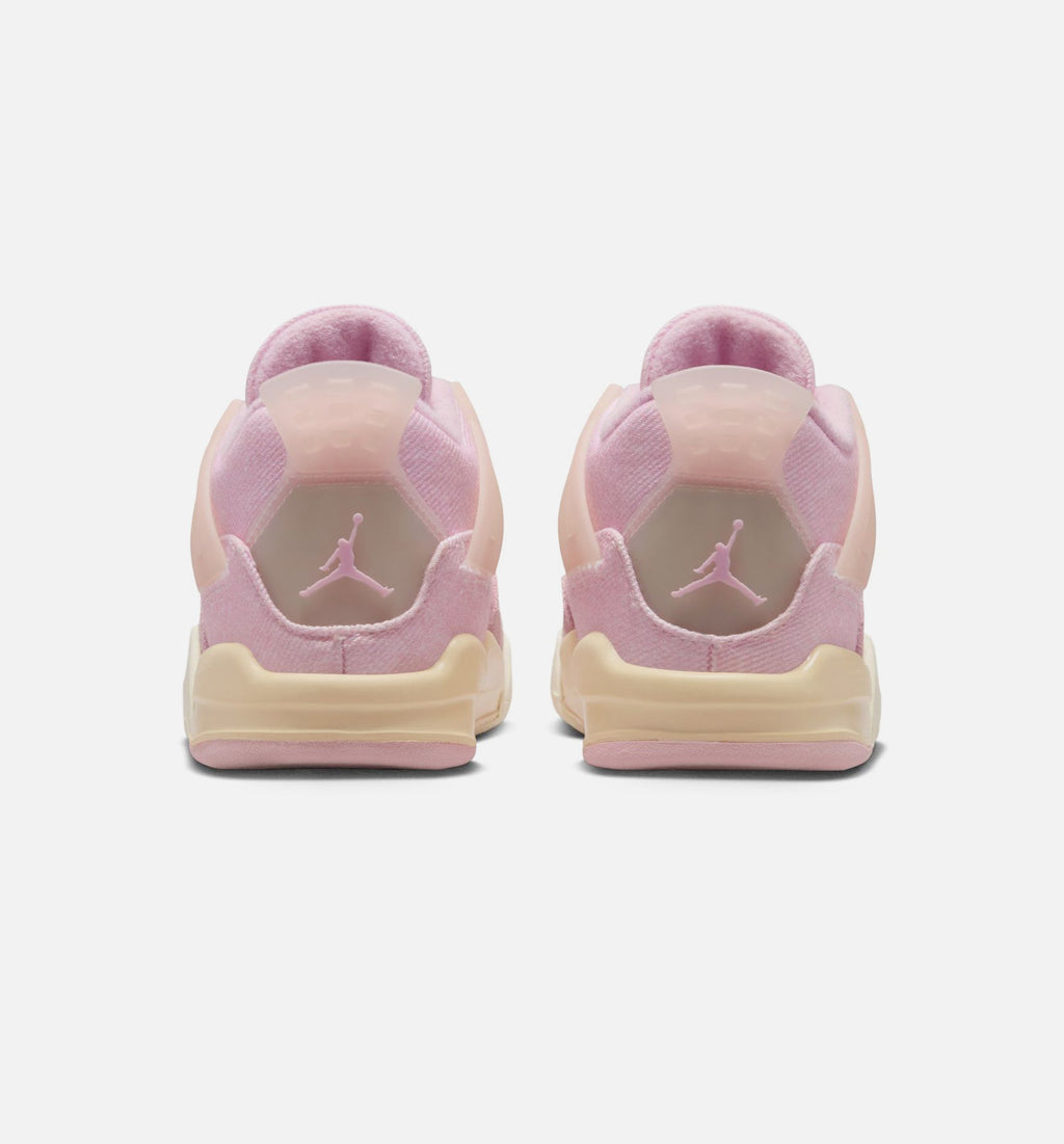 Air Jordan 4 Retro Pink Pearl & Iced Carmine – Infant & Toddler Lifestyle Sneaker (Iced Carmine / Coconut Milk / Anthracite / Muslin / Pinksicle)